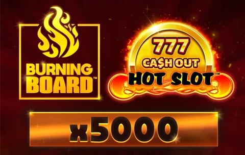 Hot Slot - 777 Cash Out Burning Board